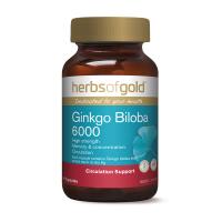 Herbs of Gold Ginkgo Biloba 6000 60c